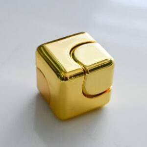 shiny gold metal appearance
